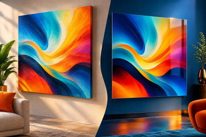 Canvas vs Metal Prints for Beautiful Spaces