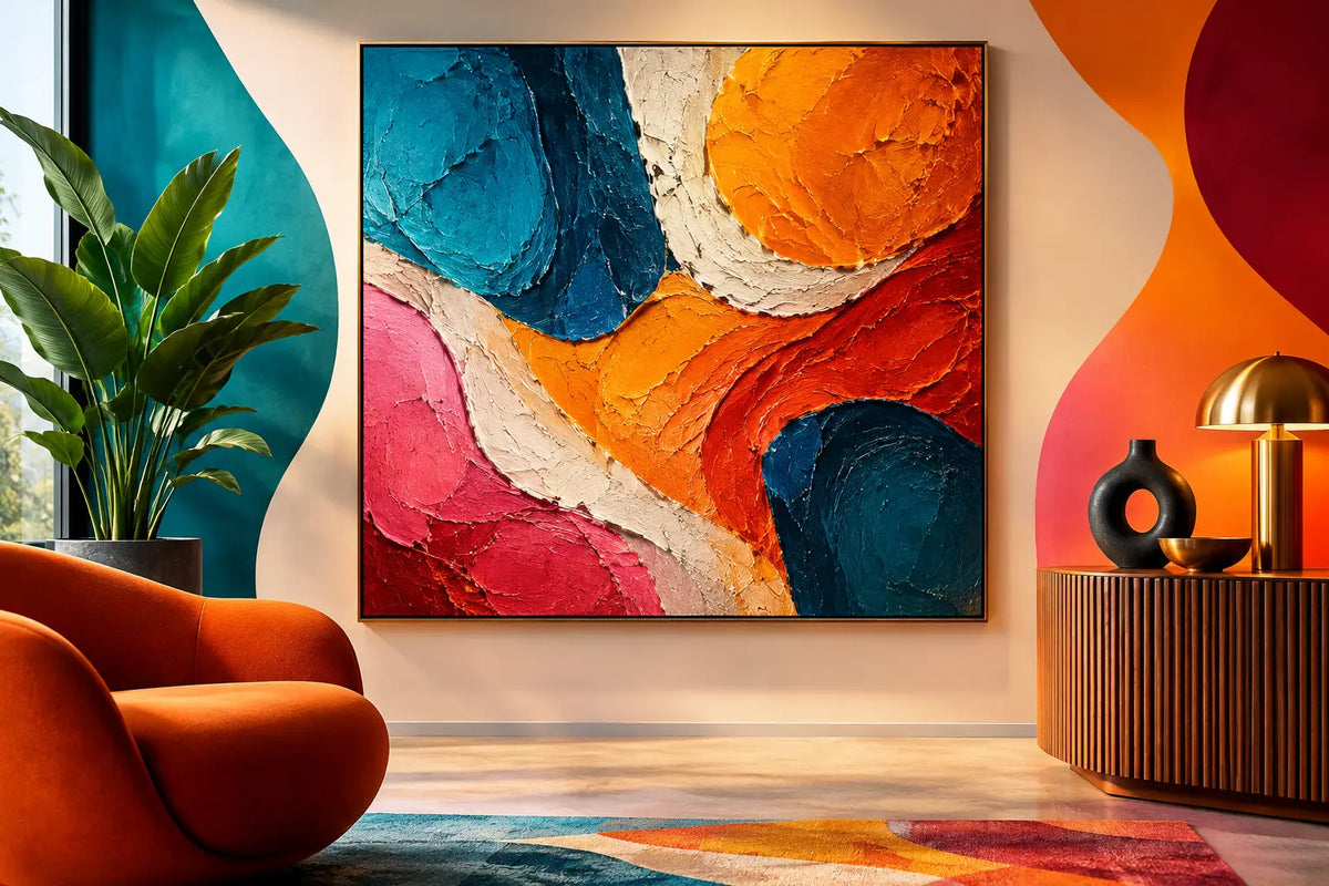 How to Display Textured Art with Confidence