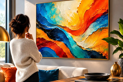 How to Buy Textured Paintings for Your Home