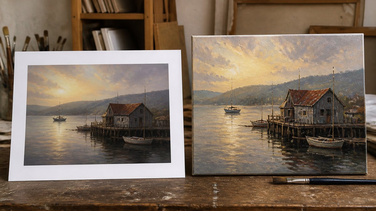 Giclée Prints vs Original Canvas Paintings: What to Buy