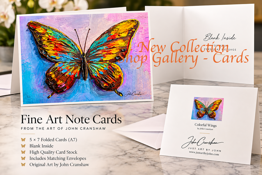 NEW — FINE ART NOTE CARDS