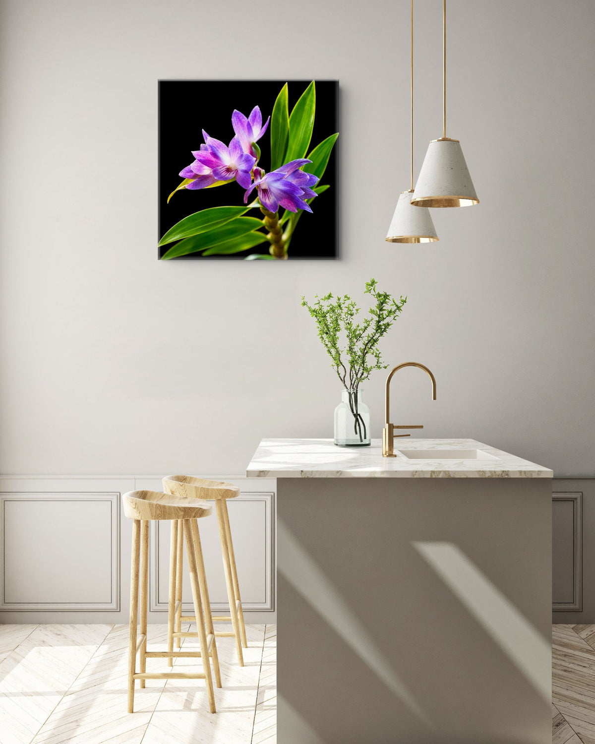 Orchid Print - Queen Victoria