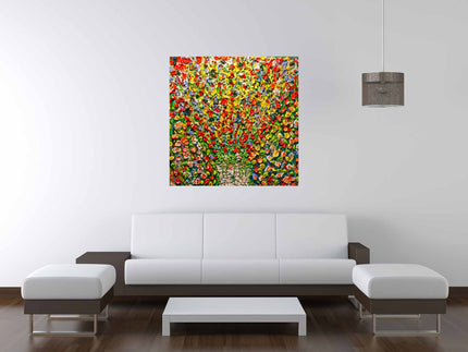 Original Painting – Dreaming of My Flowers