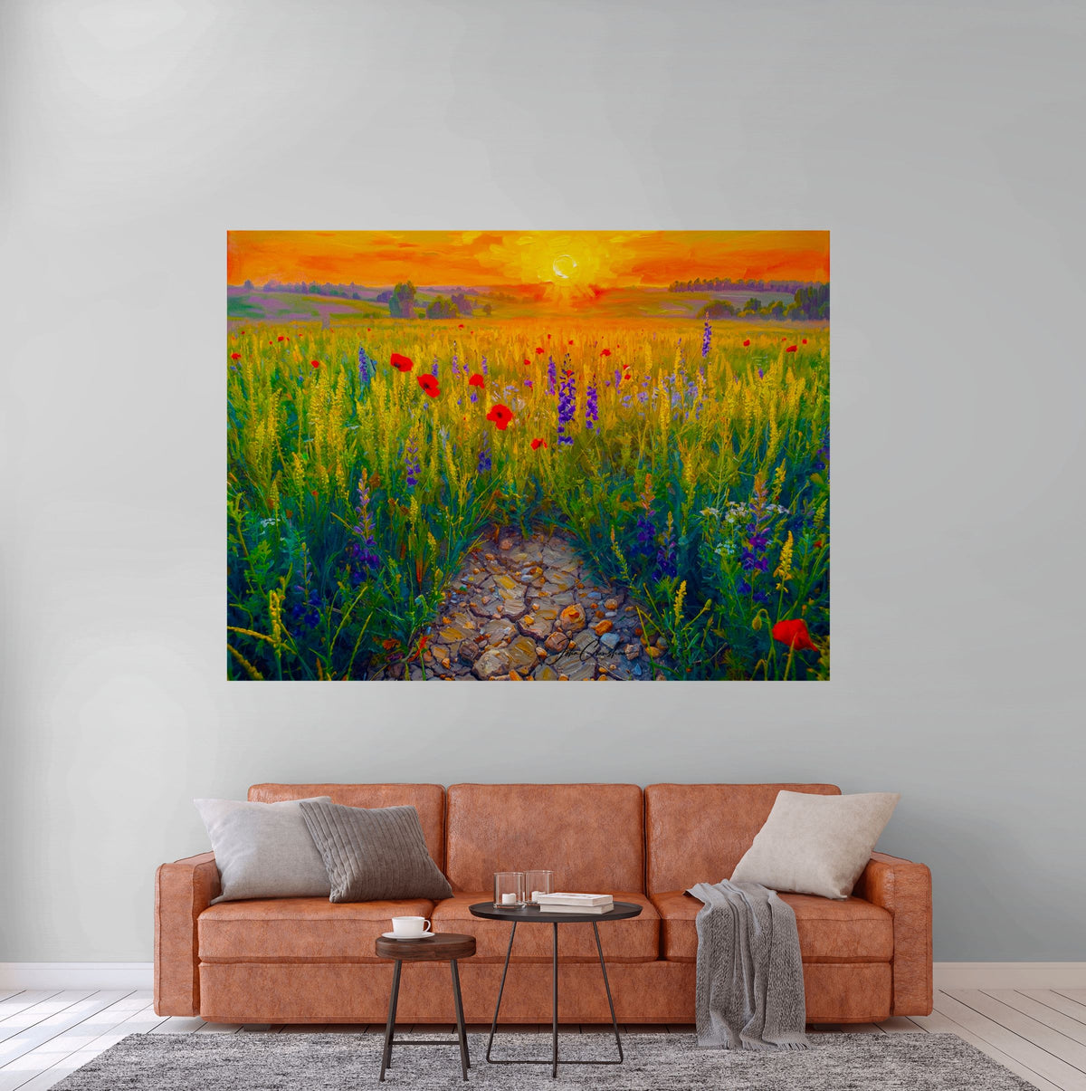 Where the Sun Meets the Wildflowers