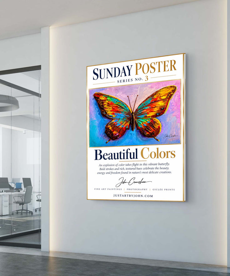 Sunday Poster No. 3 - Beautiful Colors